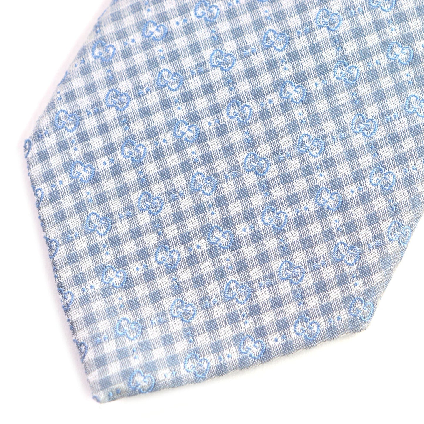 Luxury Gucci Trending 2025 Micro GGPattern Silk Cotton Jacquard Tie