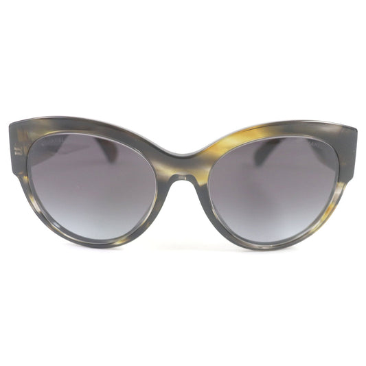 Chanel COCO Mark Rhinestone Marble Sunglasses