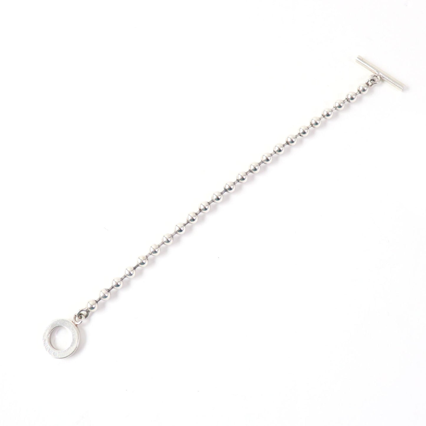 Luxury Gucci Trending 2025 AG925 Silver Ball Chain Bracelet