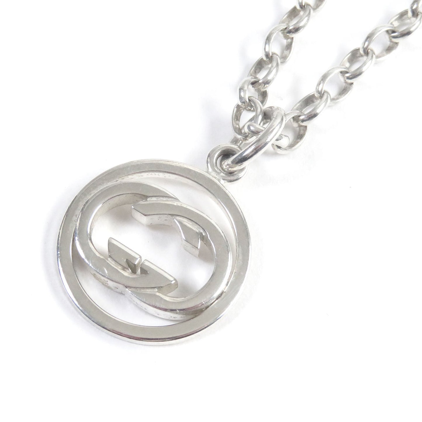 Luxury Gucci Trending 2025 Interlocking G Pendant Necklace AG925 Silver