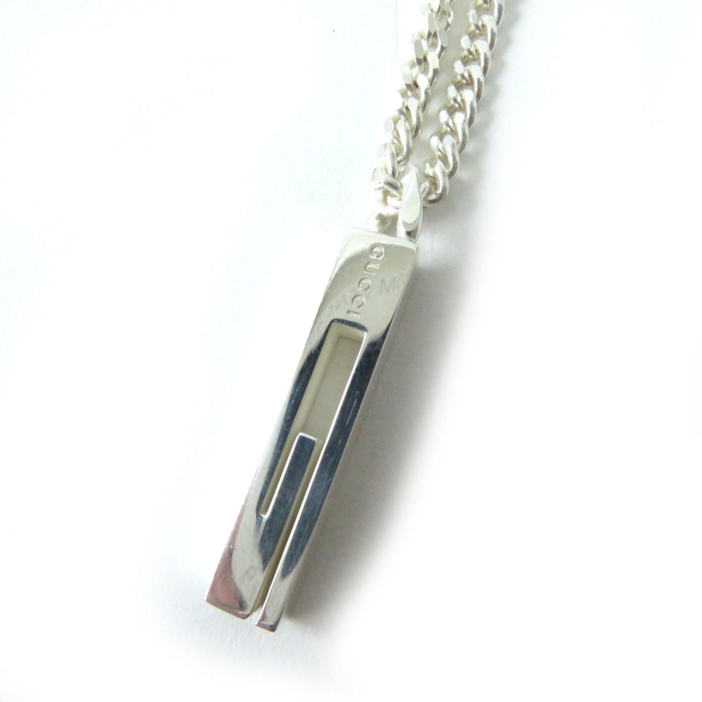 Luxury Gucci Trending 2025 G Motif Kihei Chain Necklace AG925 Silver