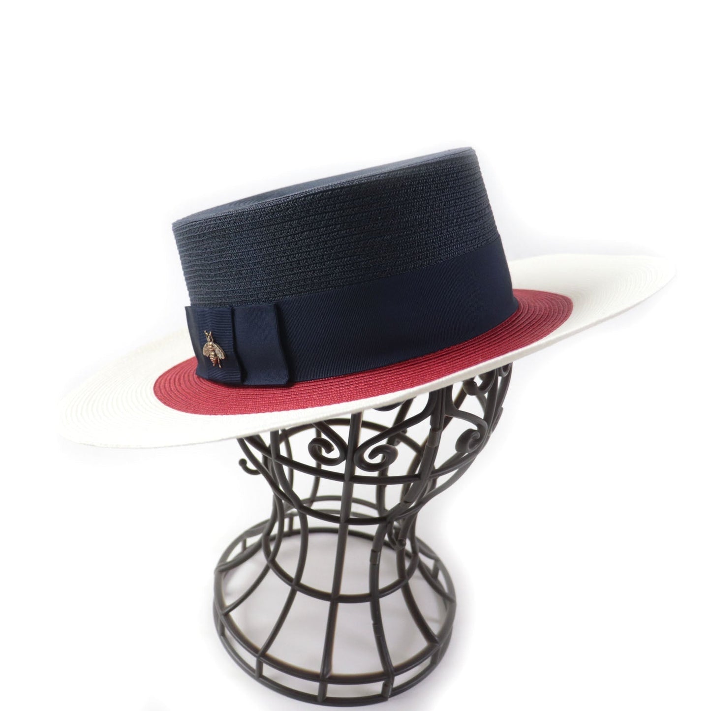 Luxury Gucci Trending 2025 Papier Wide Brim Hat Polyester L