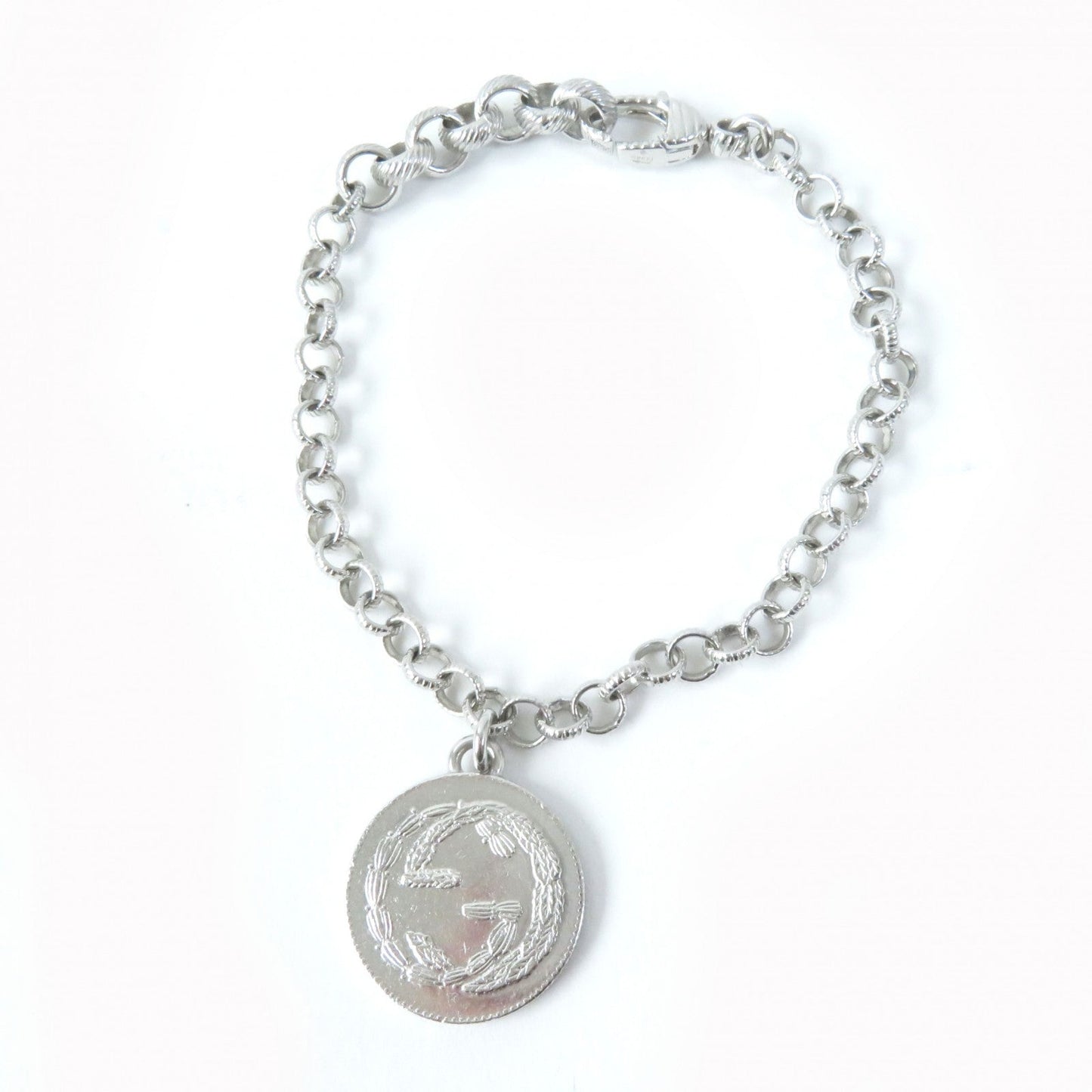 Luxury Gucci Trending 2025 Silver Bracelet Interlocking G BEE