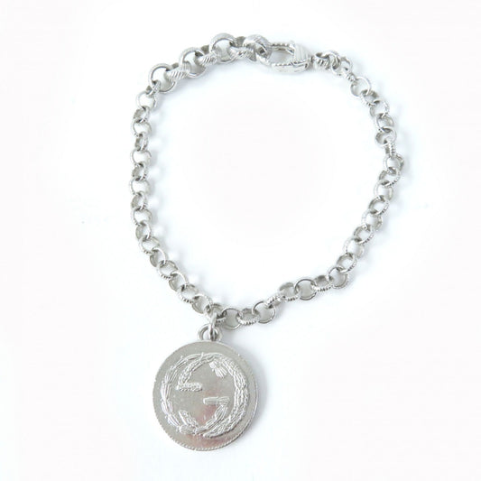 Luxury Gucci Trending 2025 Silver Bracelet Interlocking G BEE
