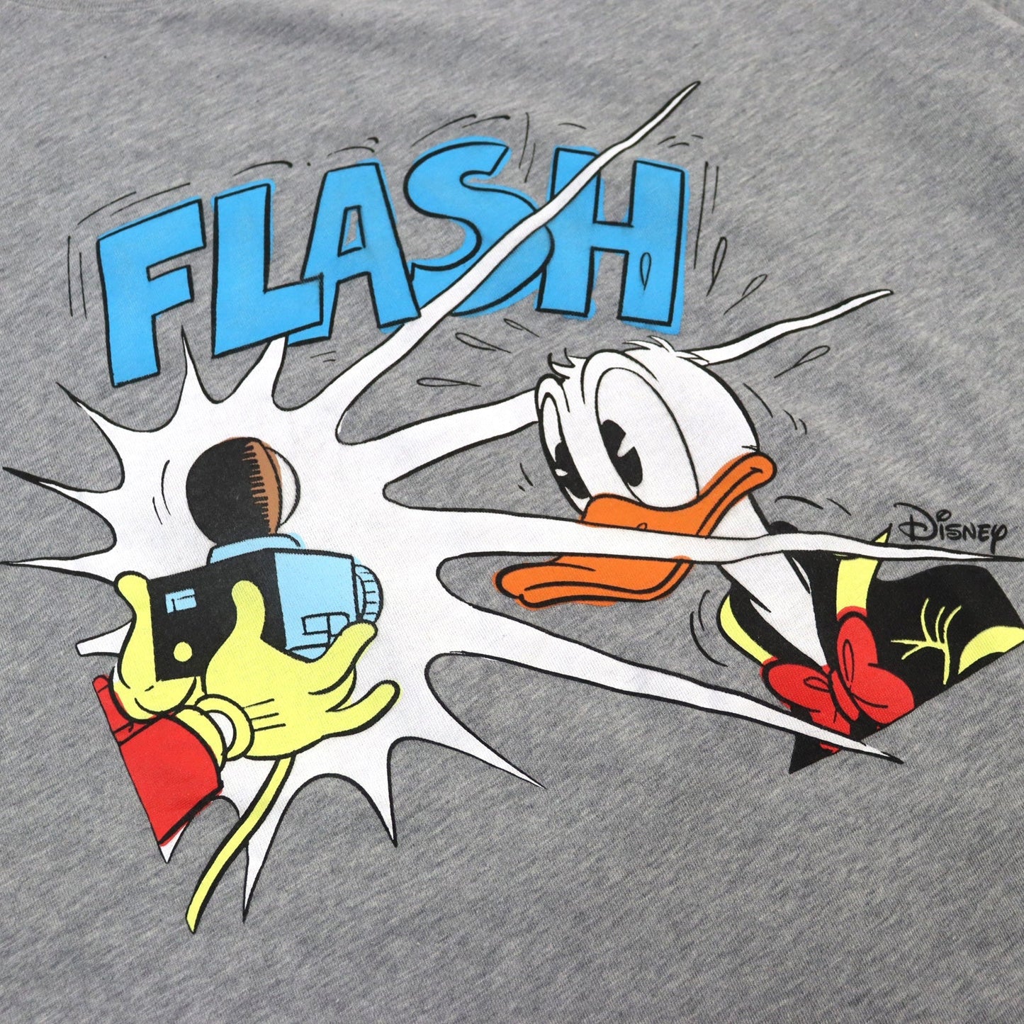 Luxury Gucci Trending 2025 Disney Donald Duck T-shirt Gray XXL