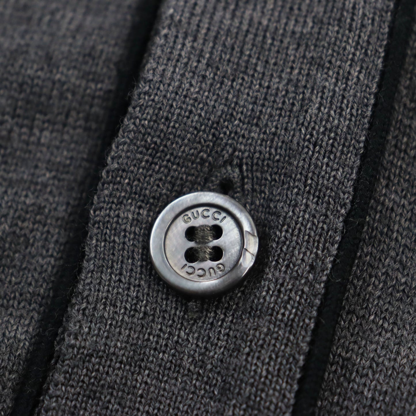 Luxury Gucci Trending 2025 Wool Cardigan Gray XS 429901