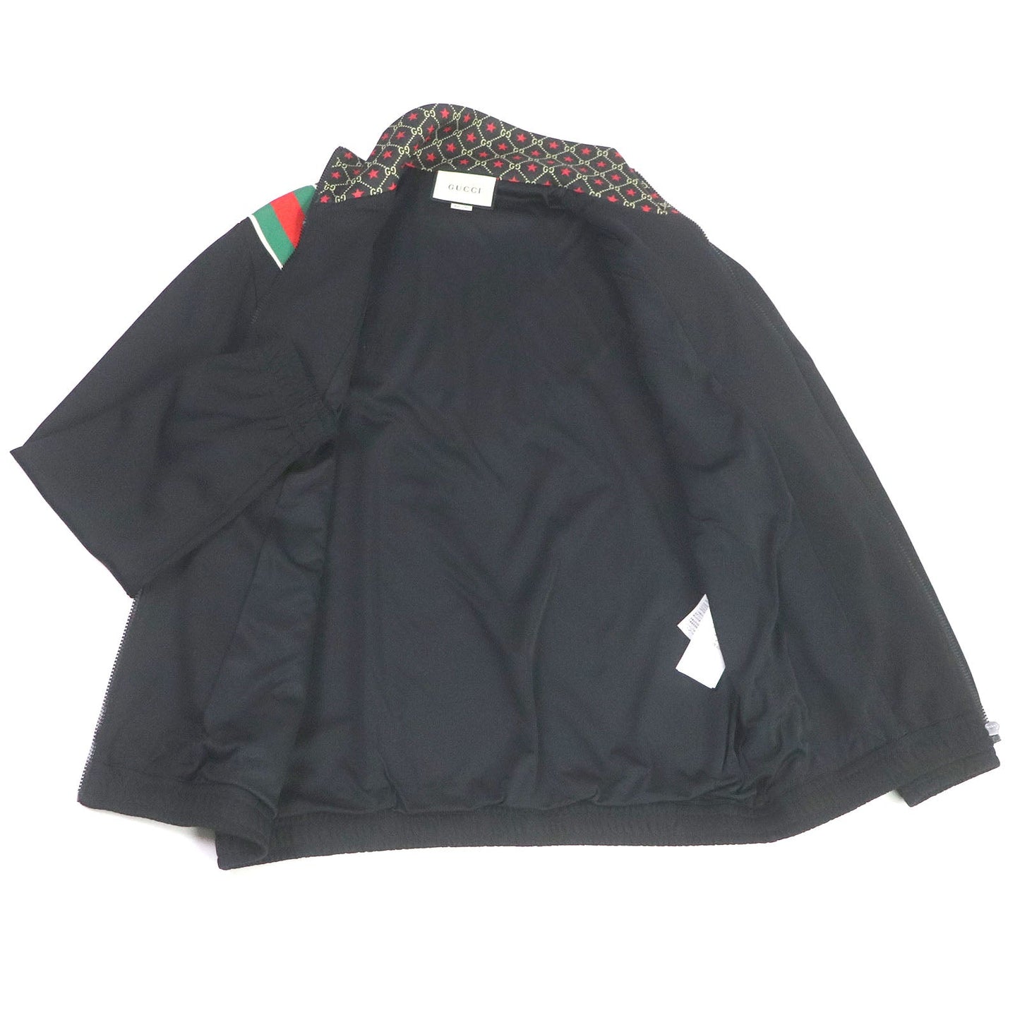 Luxury Gucci Trending 2025 GG Star Webline Jersey Track Jacket