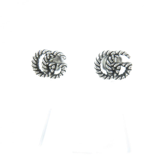 Luxury Gucci Trending 2025 AG925 Double G Earrings Silver