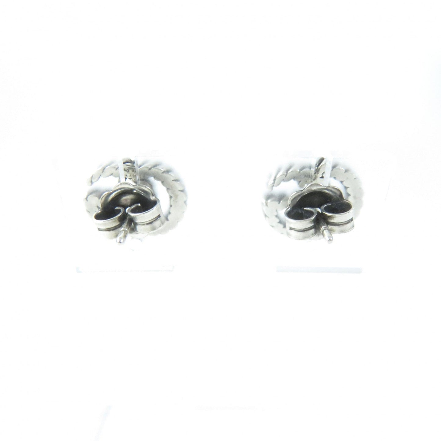 Luxury Gucci Trending 2025 AG925 Double G Earrings Silver