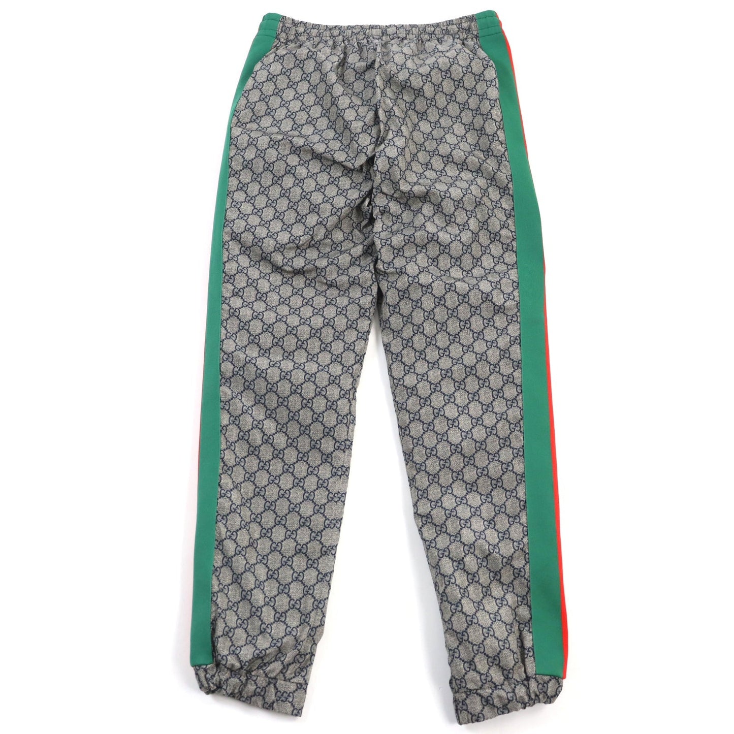 Luxury Gucci Trending 2025 Nylon GG Pattern Jogger Pants Gray S
