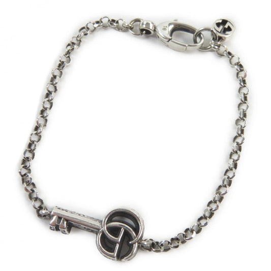 Luxury Gucci Trending 2025 Silver Arabesque Key Bracelet AG925