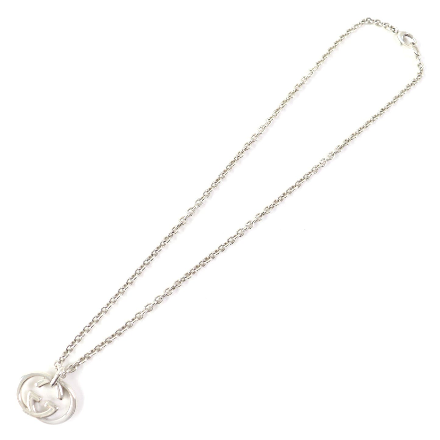 Luxury Gucci Trending 2025 Interlocking G Necklace SV925 Silver