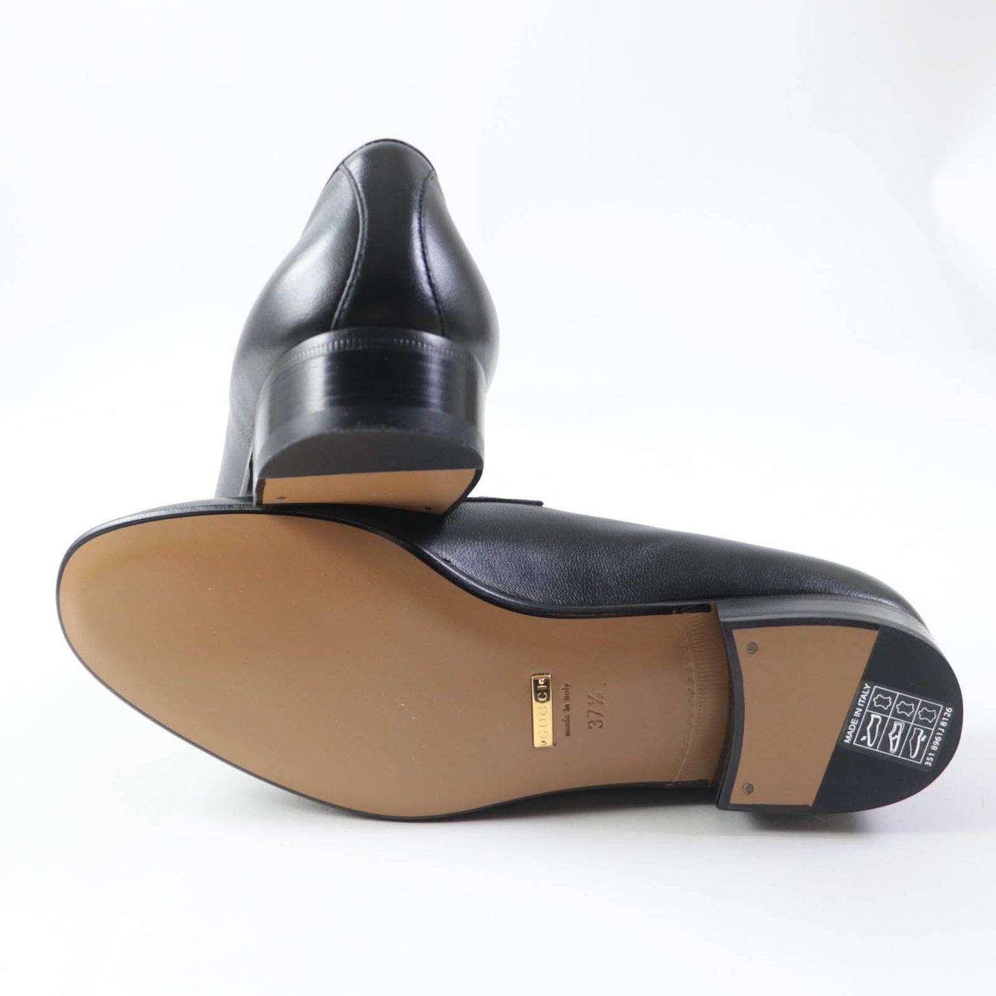 Luxury Gucci Trending 2025 Horsebit Interlocking G Loafers Black 37.5