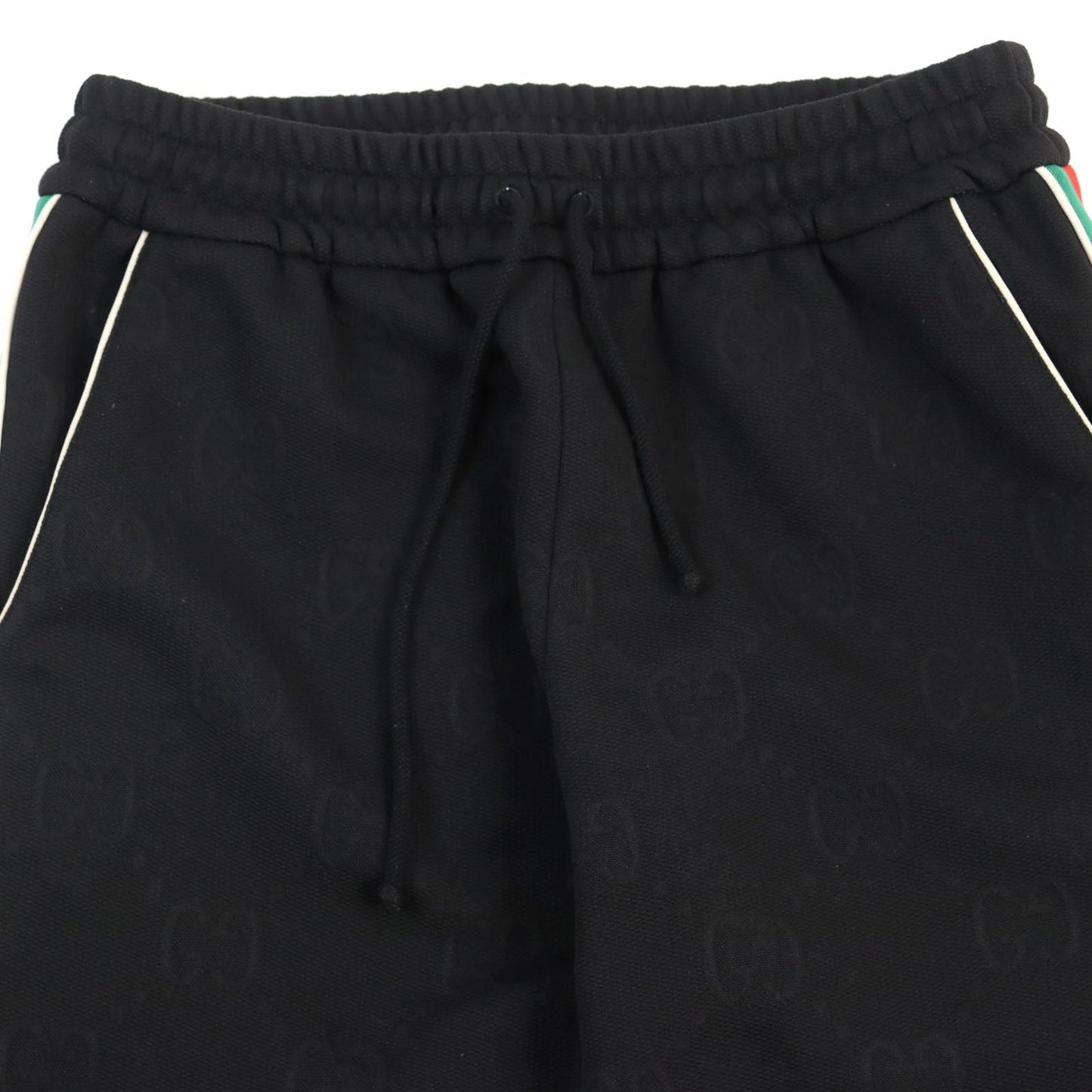 Luxury Gucci Trending 2025 GG Jersey Jacquard Jogging Pants Black M