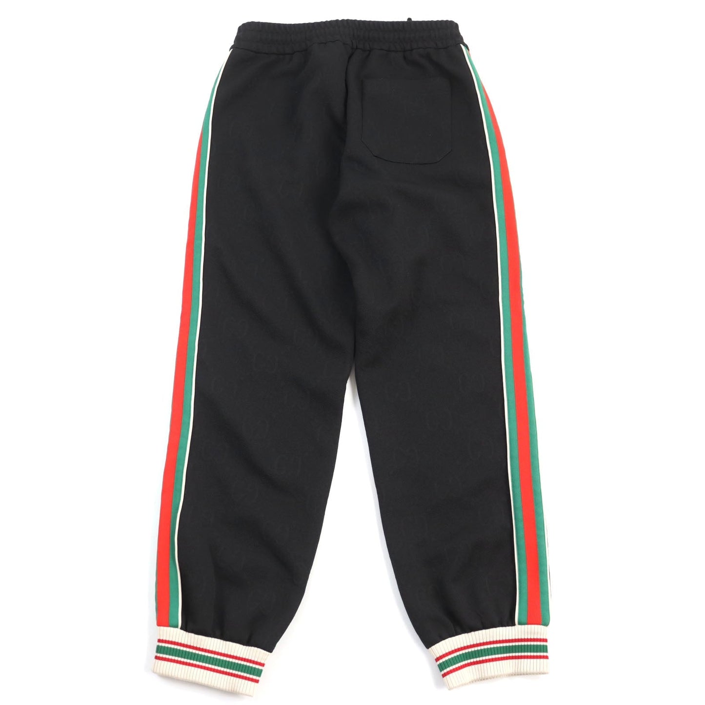 Luxury Gucci Trending 2025 GG Jersey Jacquard Jogging Pants Black M