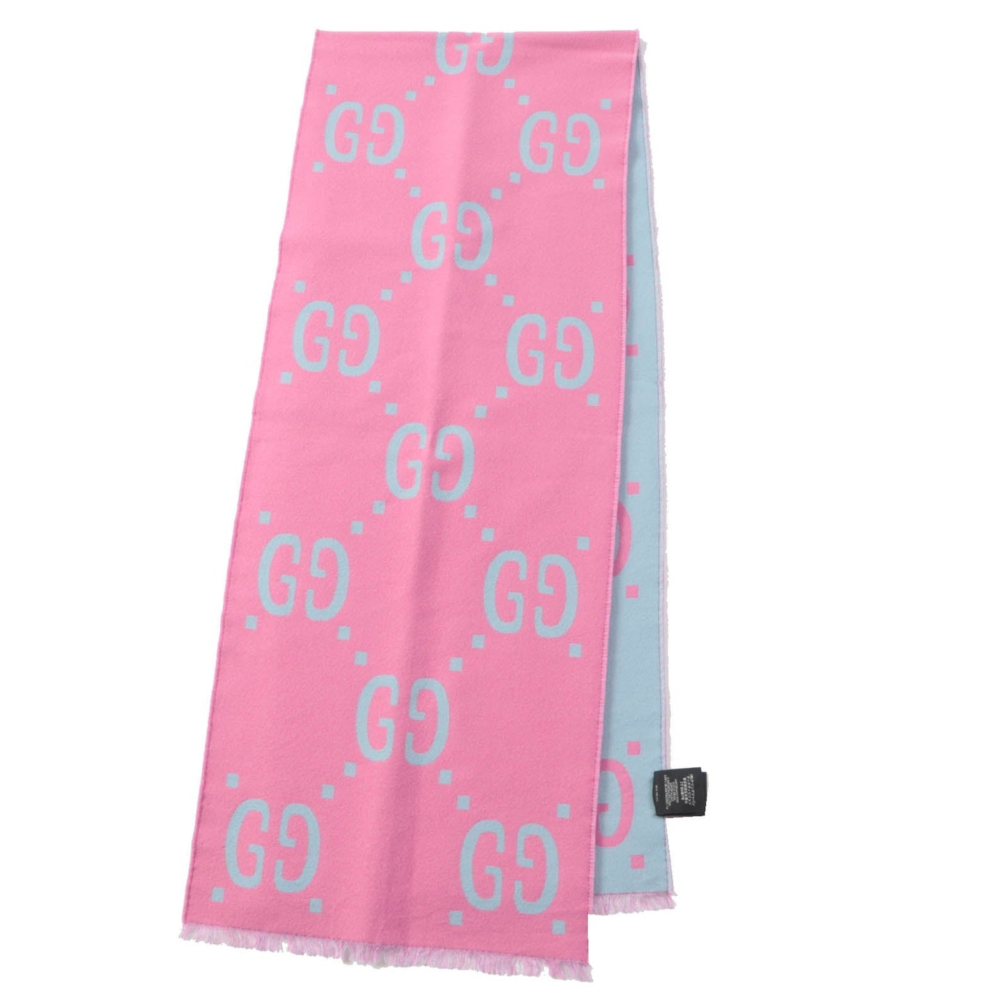 Luxury Gucci Trending 2025 GG Jacquard Wool Silk Scarf 505395