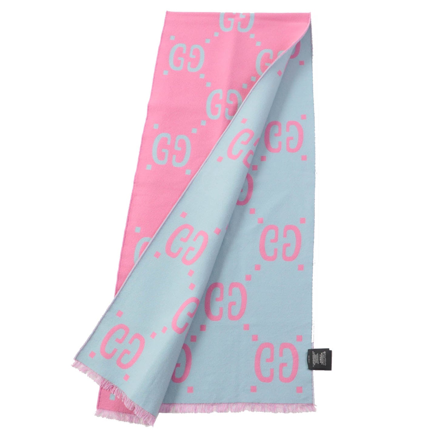 Luxury Gucci Trending 2025 GG Jacquard Wool Silk Scarf 505395