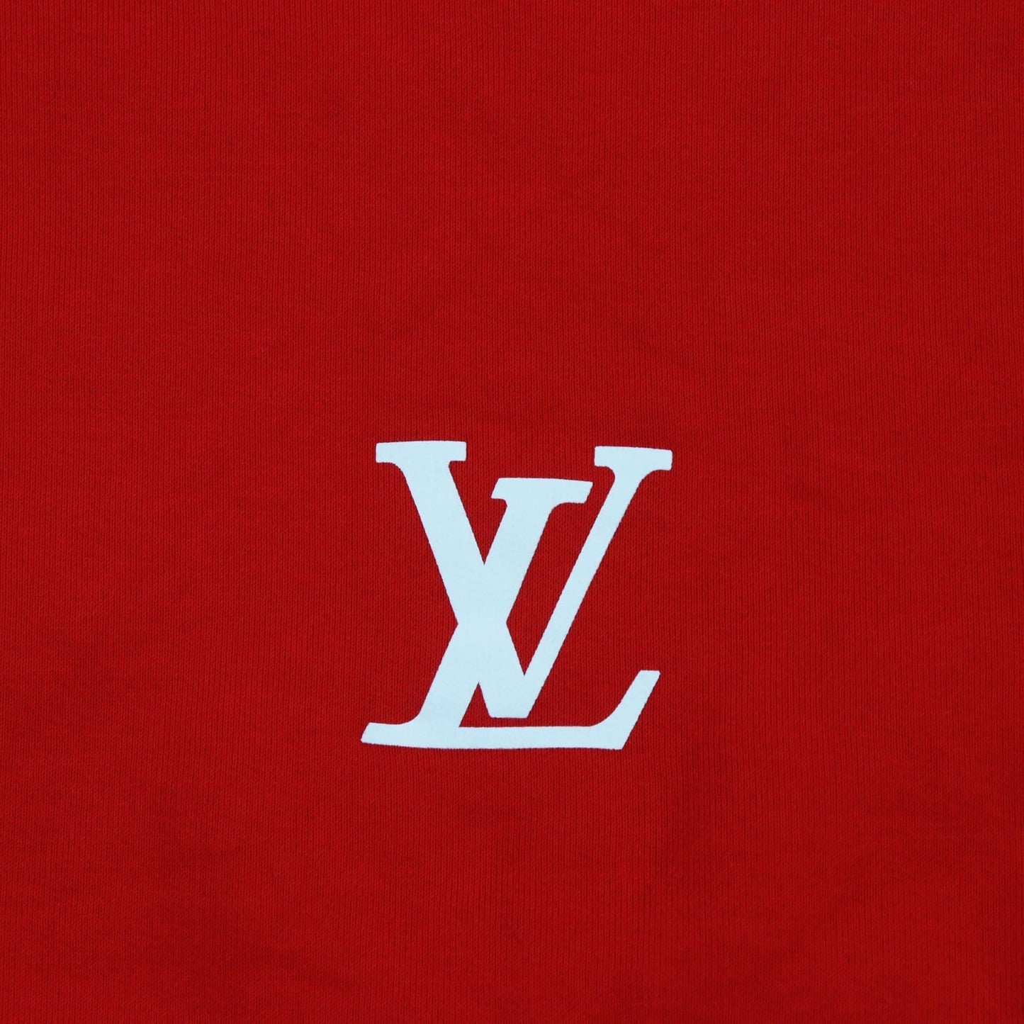 LOUIS VUITTON sweat 1A9T6F cotton Red XL