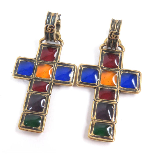 Luxury Gucci Trending 2025 Double G Cross Earrings 548776
