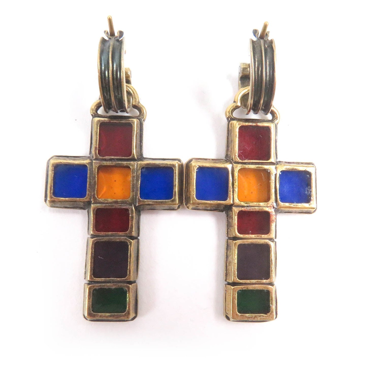 Luxury Gucci Trending 2025 Double G Cross Earrings 548776