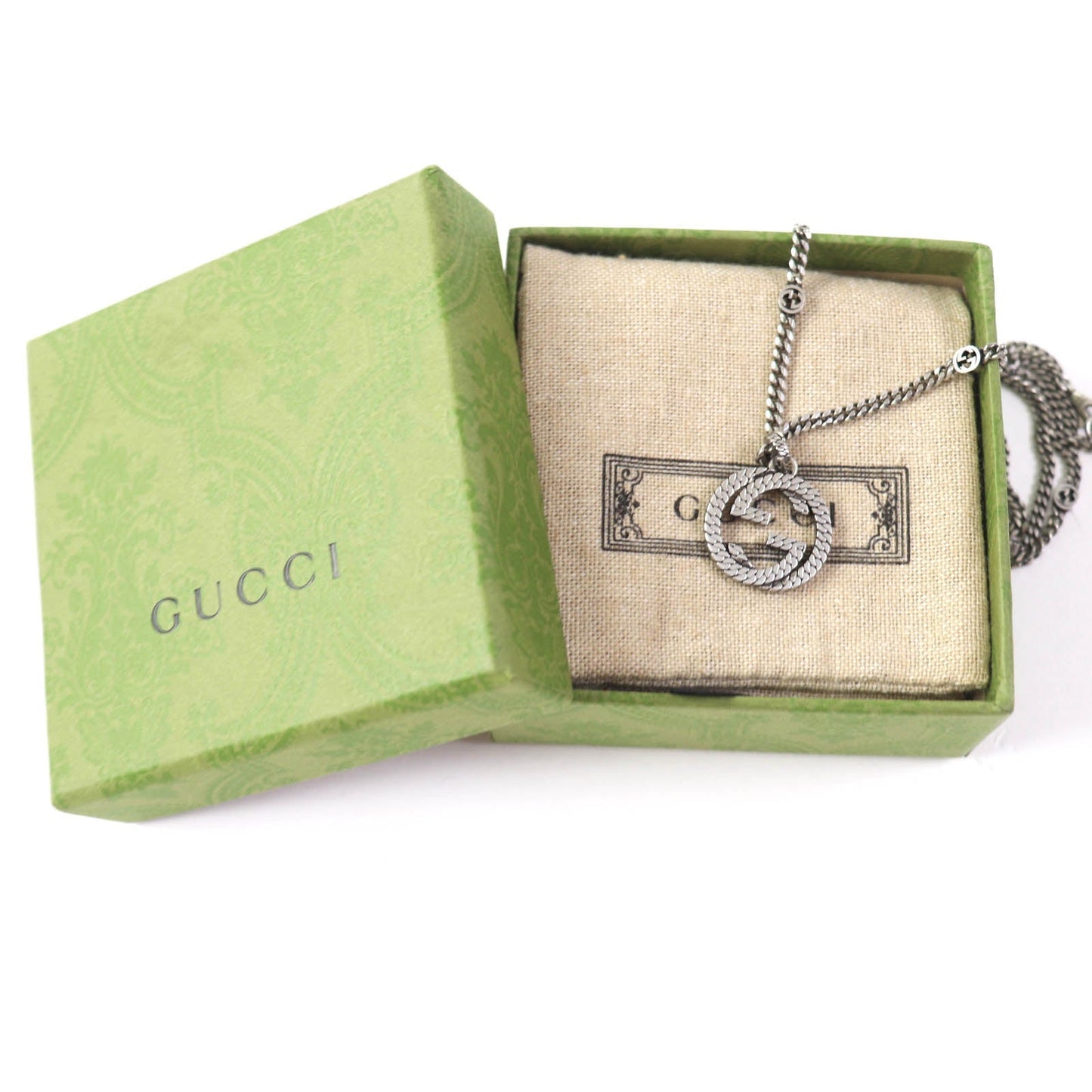 Luxury Gucci Trending 2025 AG925 Kihei Chain Necklace Silver