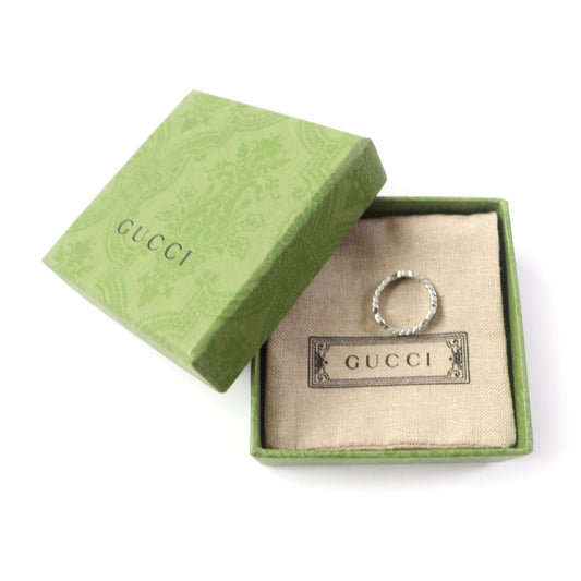 Luxury Gucci Trending 2025 Interlocking G Ring AG925 Silver