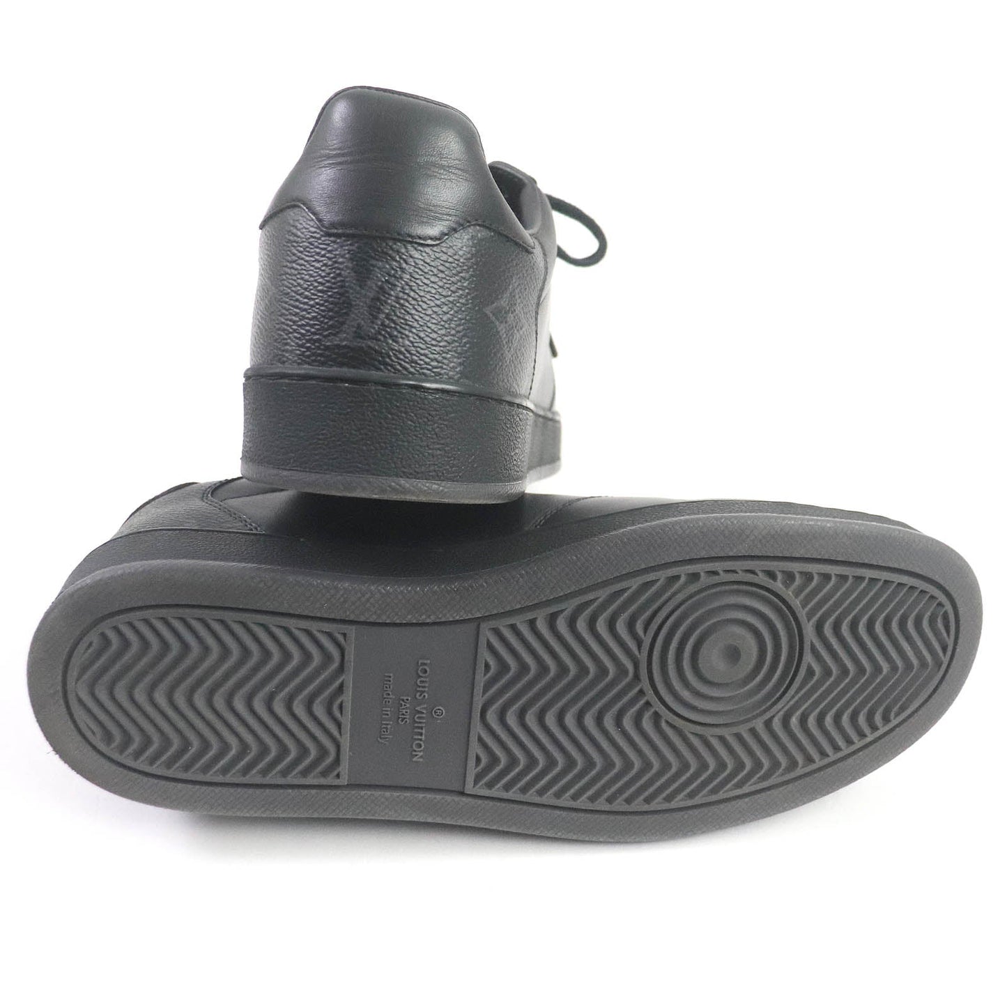 LOUIS VUITTON Low cut sneakers Monogram Eclipse black Rivoli line 5
