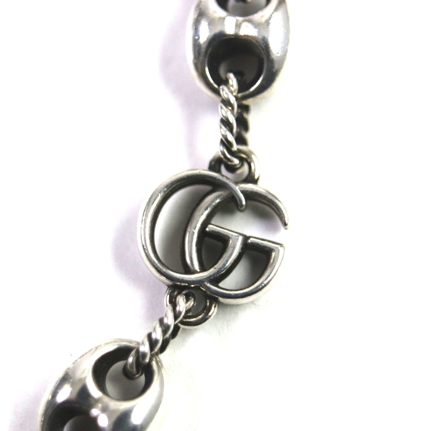 Luxury Gucci Trending 2025 AG925 Double G Marina Chain Bracelet