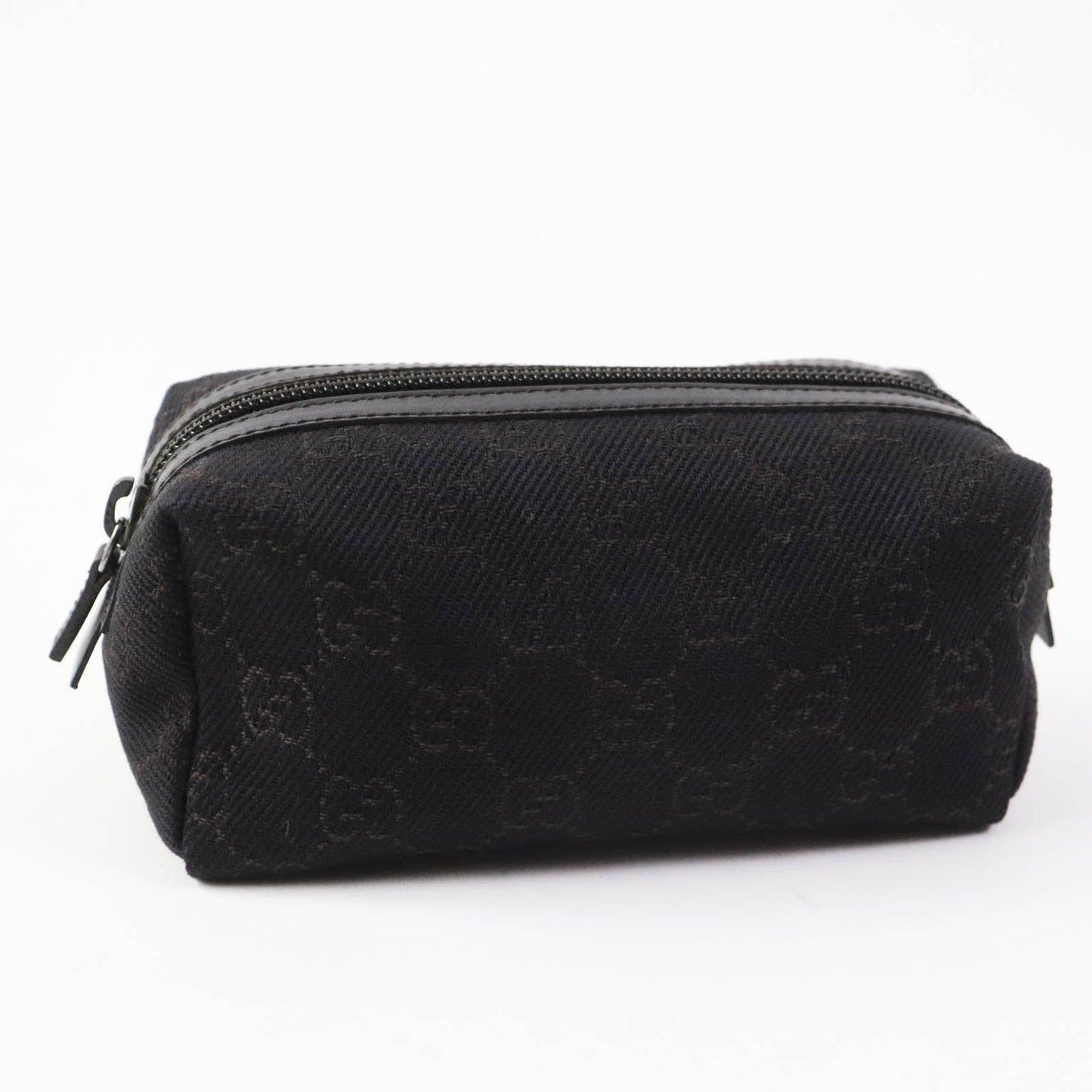 Luxury Gucci Trending 2025 GG Canvas Leather Cosmetic Pouch 29596