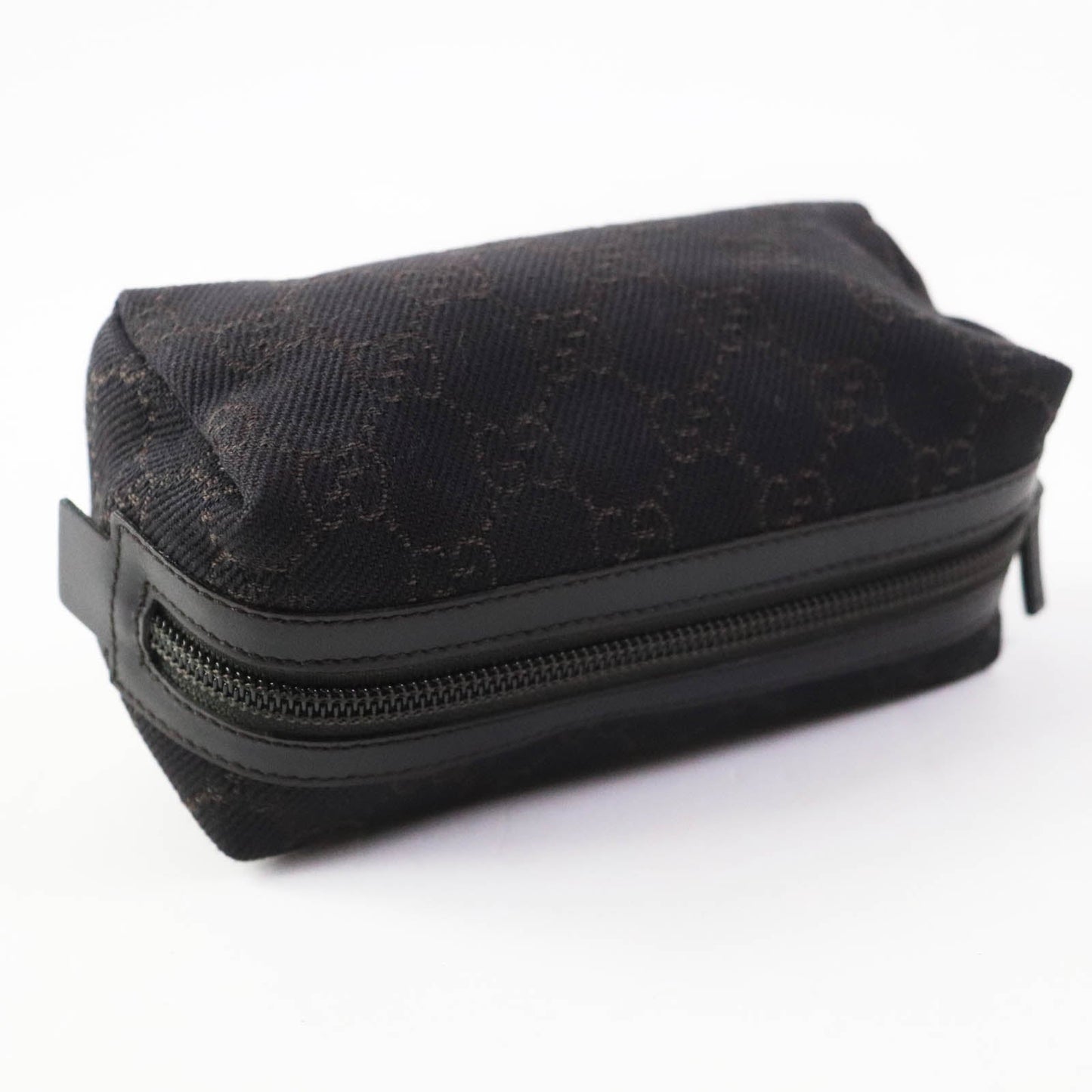 Luxury Gucci Trending 2025 GG Canvas Leather Cosmetic Pouch 29596