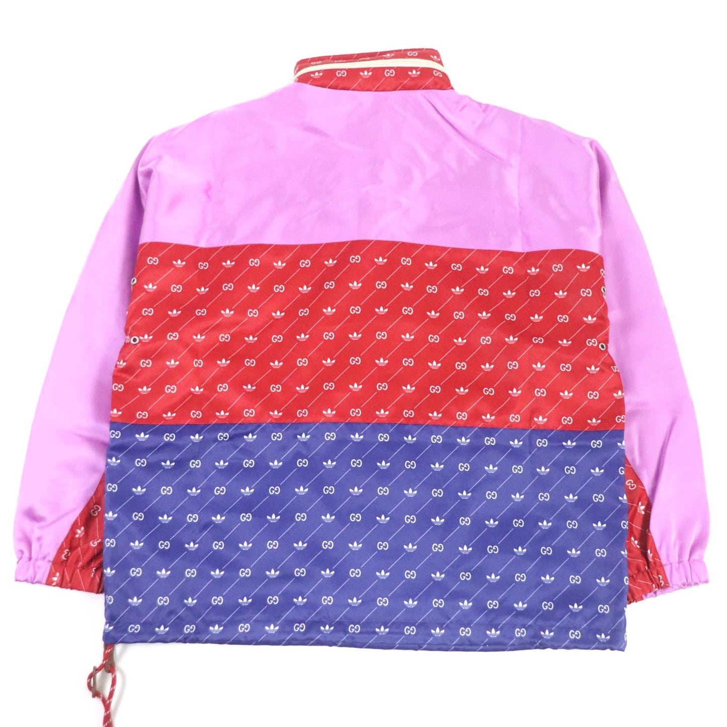 Luxury Gucci Trending 2025 adidas Trefoil GG Logo Hooded Anorak 46