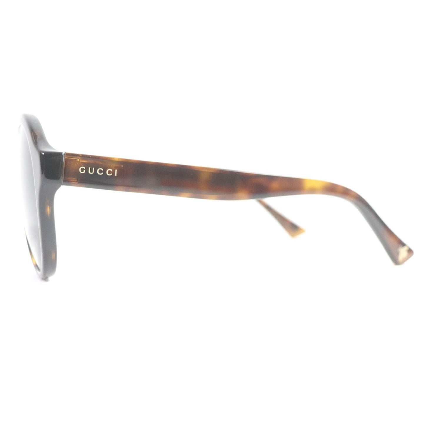 Luxury Gucci Trending 2025 GG0159S Tortoise Aviator Sunglasses