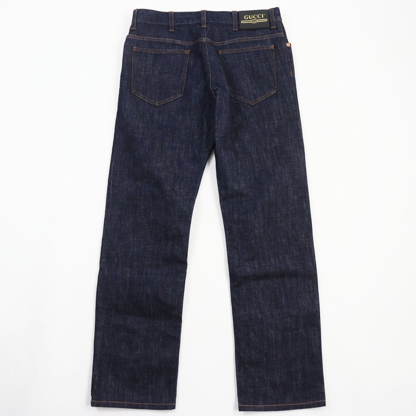 Luxury Gucci Trending 2025 Denim Pants Indigo Blue 32
