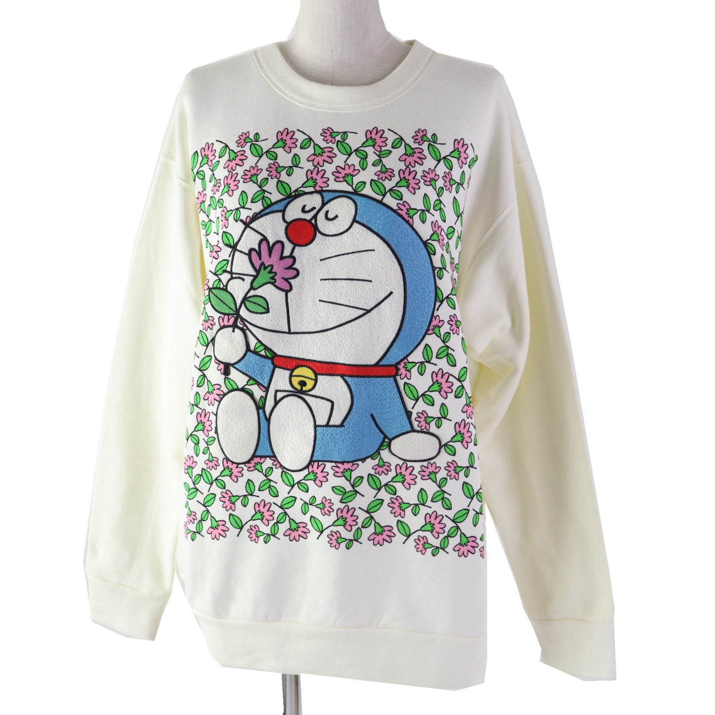 Luxury Gucci Trending 2025 Doraemon Sweatshirt XS White