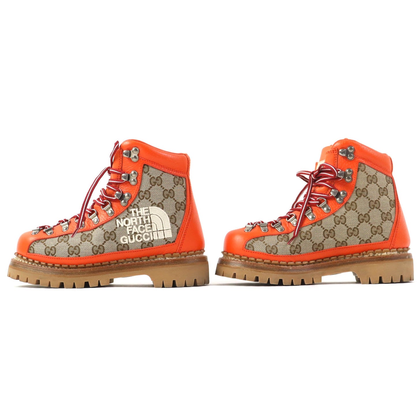 Luxury Gucci Trending 2025 The North Face Leather Canvas Boots 36