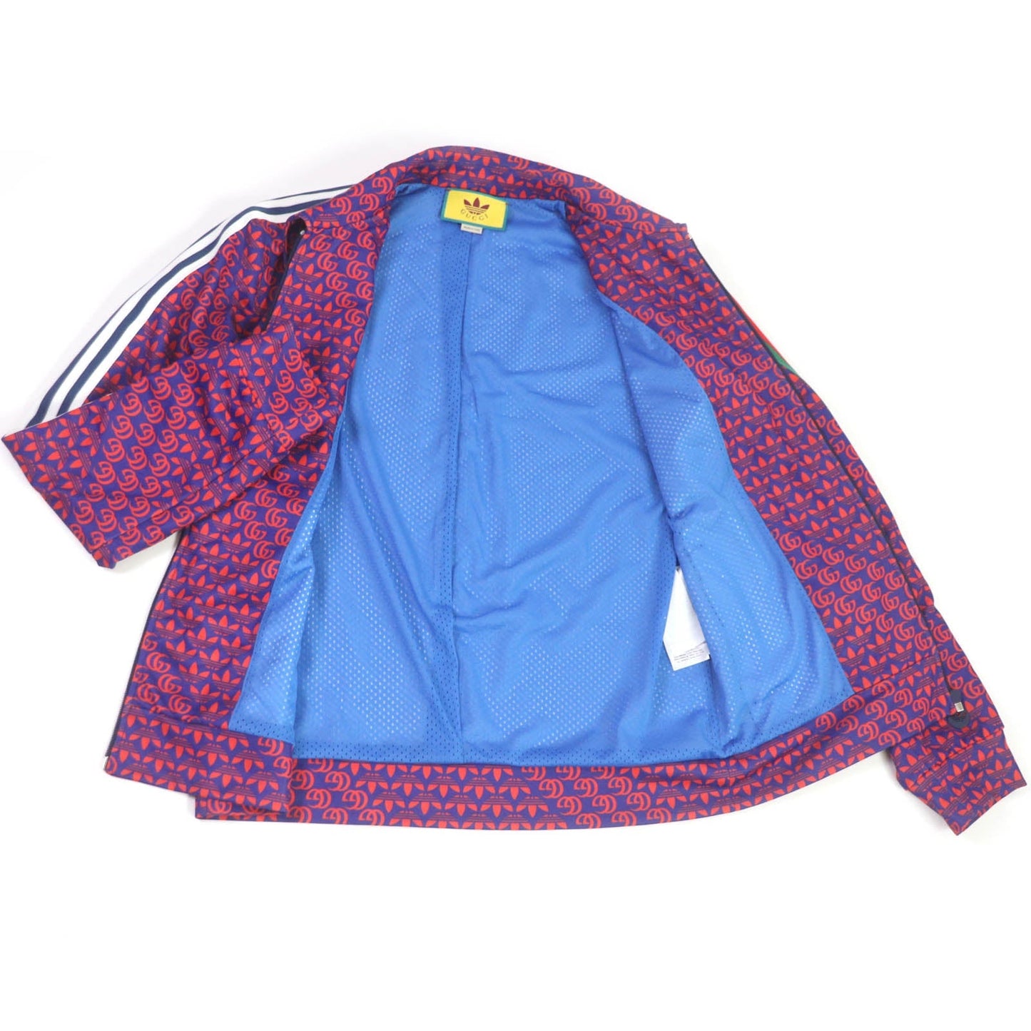 Luxury Gucci Trending 2025 Double G Trefoil Jersey Track Jacket L