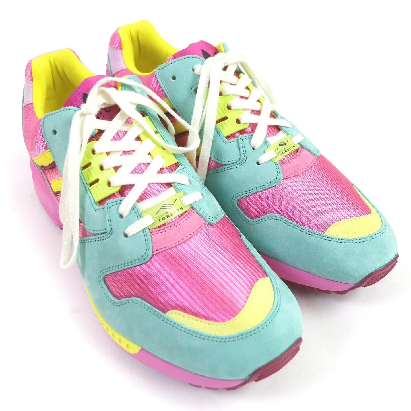 Adidas Luxury Gucci Trending 2025 ZX8000 Torsion Sneakers Pink