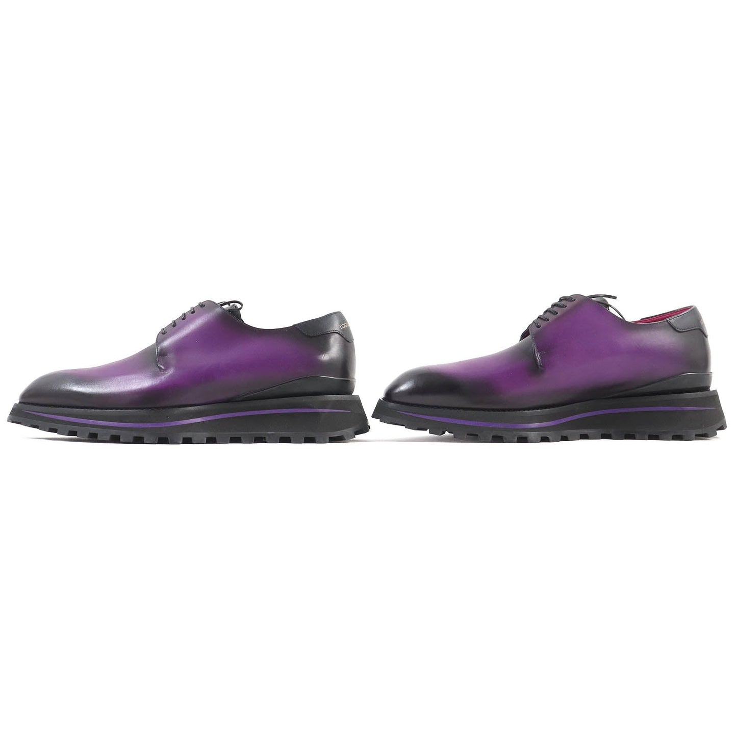 LOUIS VUITTON Leather shoes leather Purple type Gradient Kongur Line 6