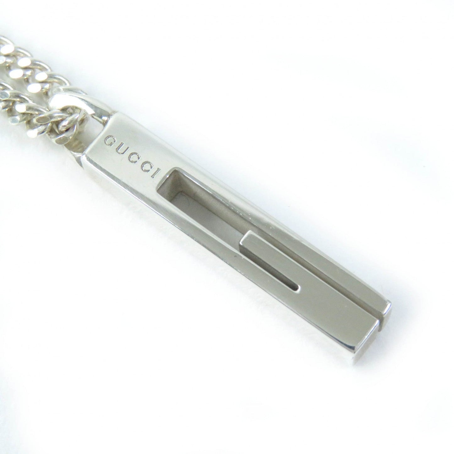 Luxury Gucci Trending 2025 Silver Cutout G Chain Necklace