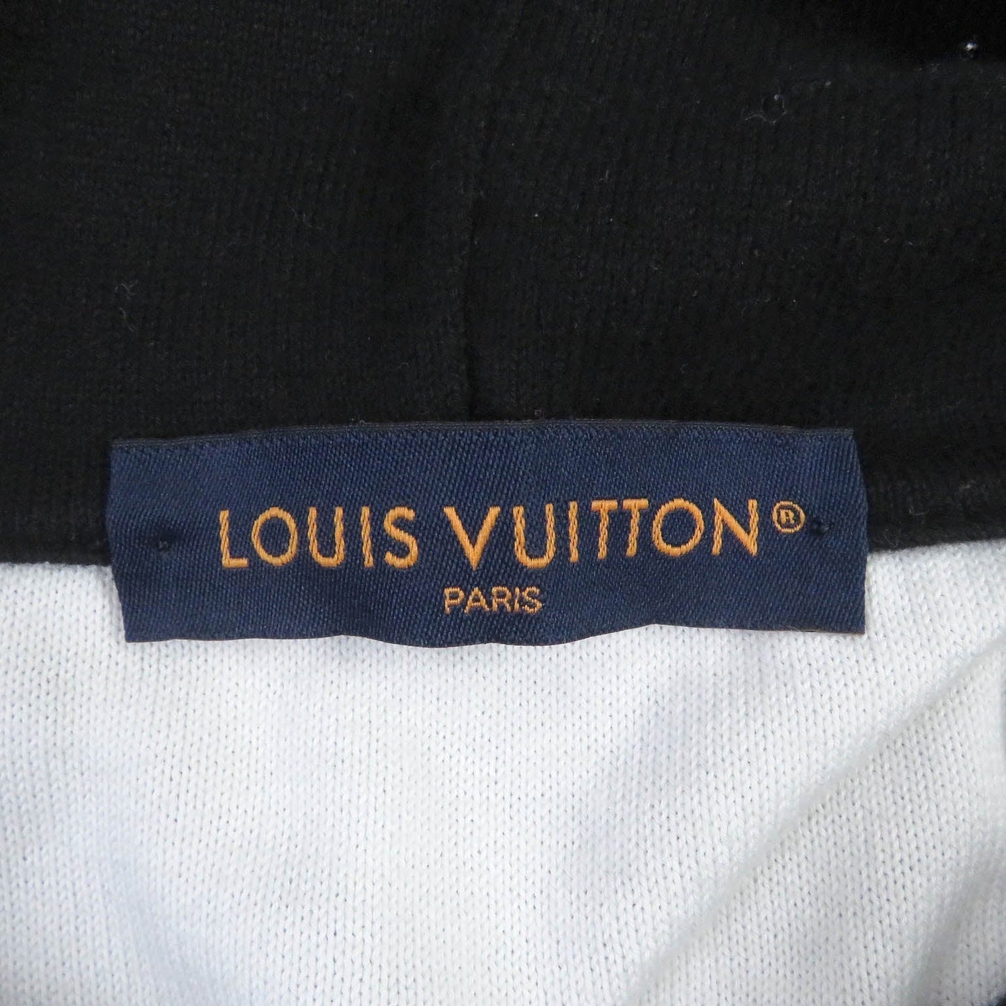 LOUIS VUITTON Hoodie cotton black 4L