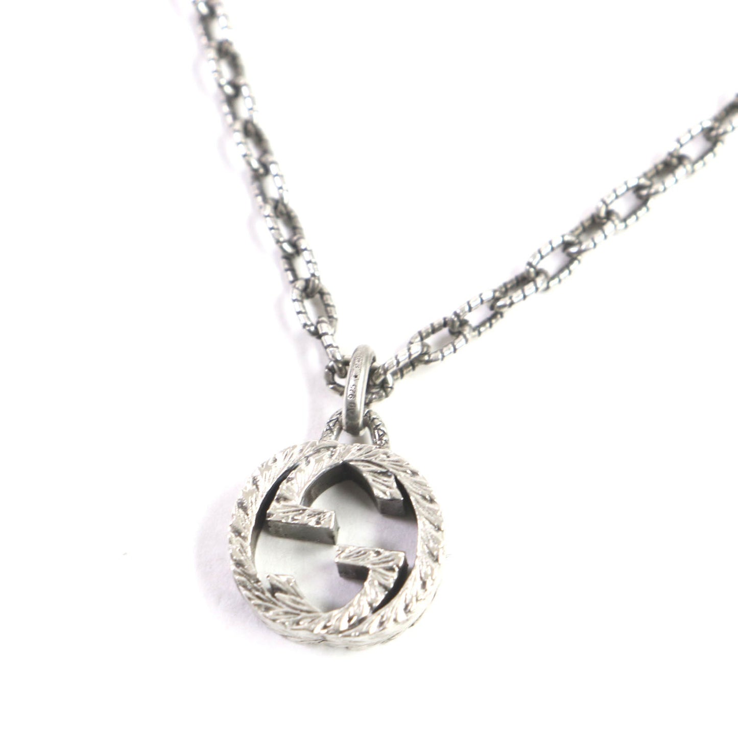 Luxury Gucci Trending 2025 AG925 Interlocking G Chain Necklace