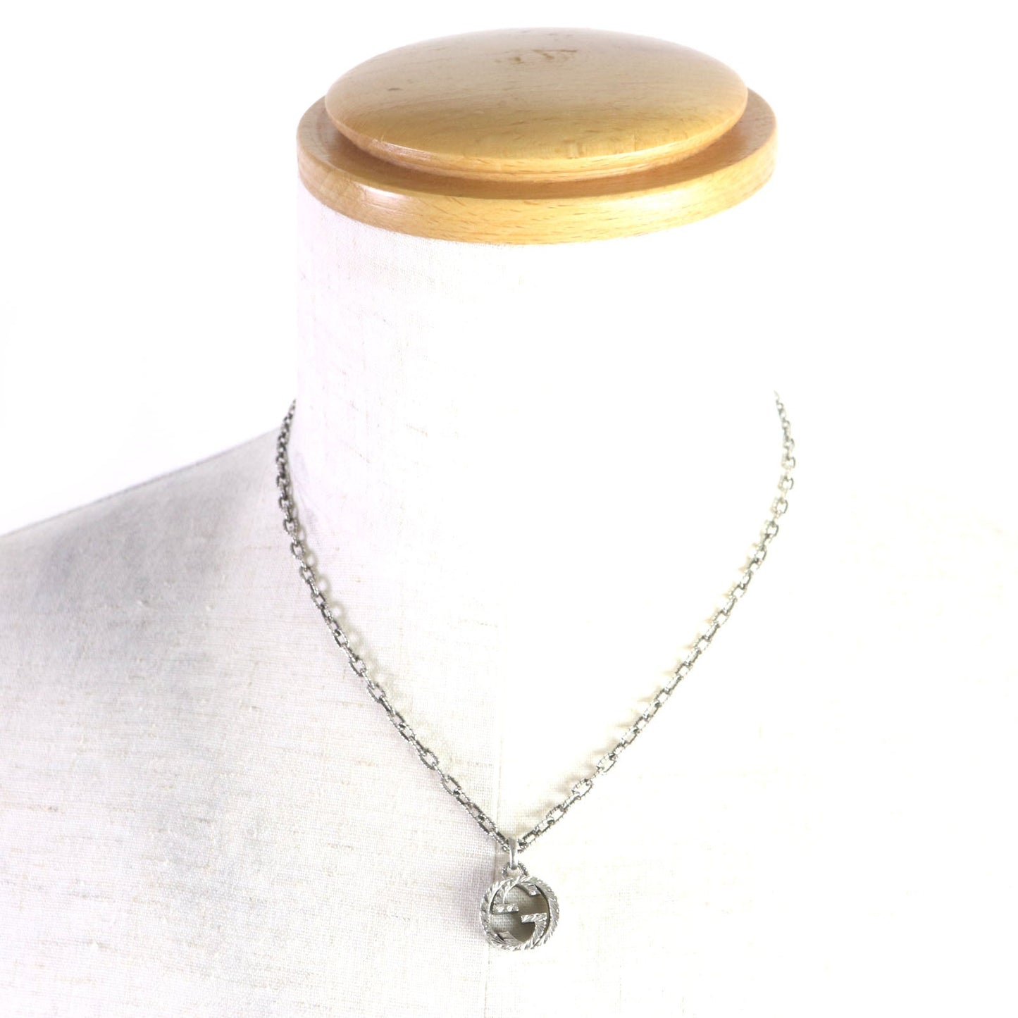 Luxury Gucci Trending 2025 AG925 Interlocking G Chain Necklace