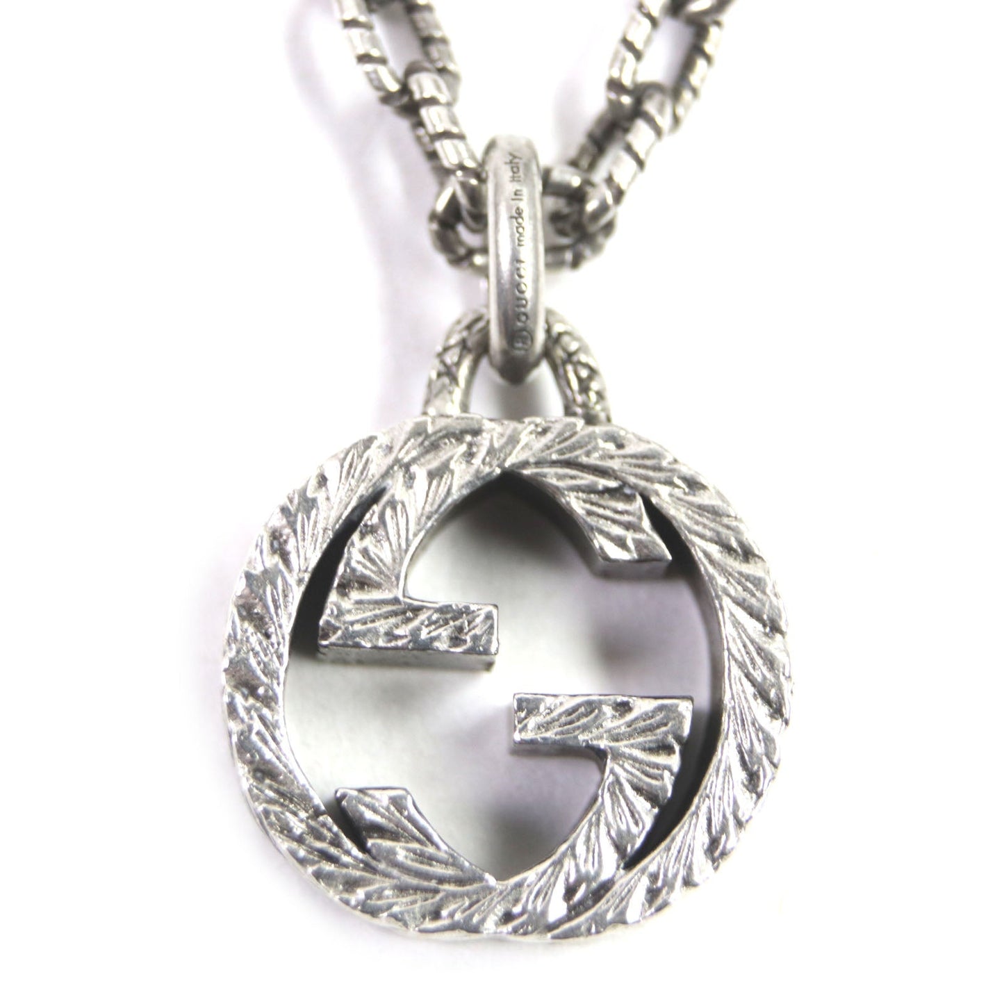 Luxury Gucci Trending 2025 AG925 Interlocking G Chain Necklace