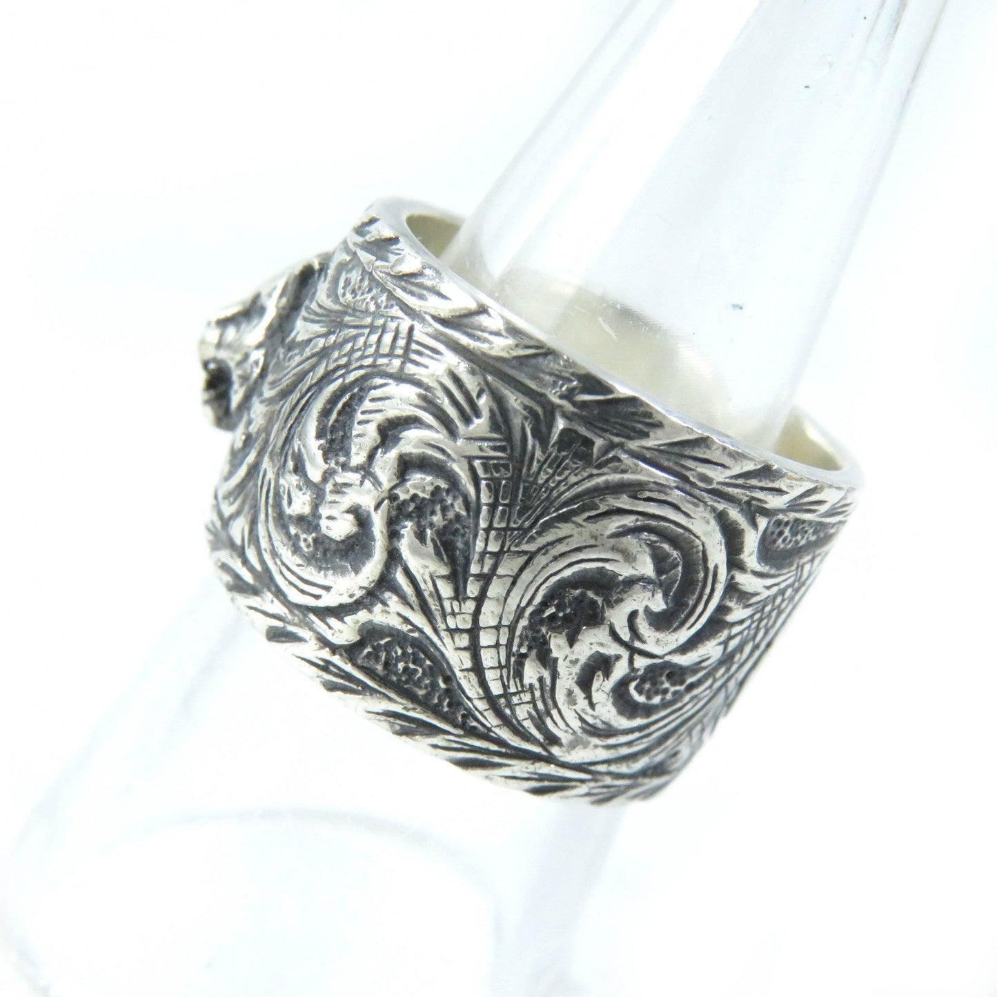 Luxury Gucci Trending 2025 Silver Cat Head Ring 433571
