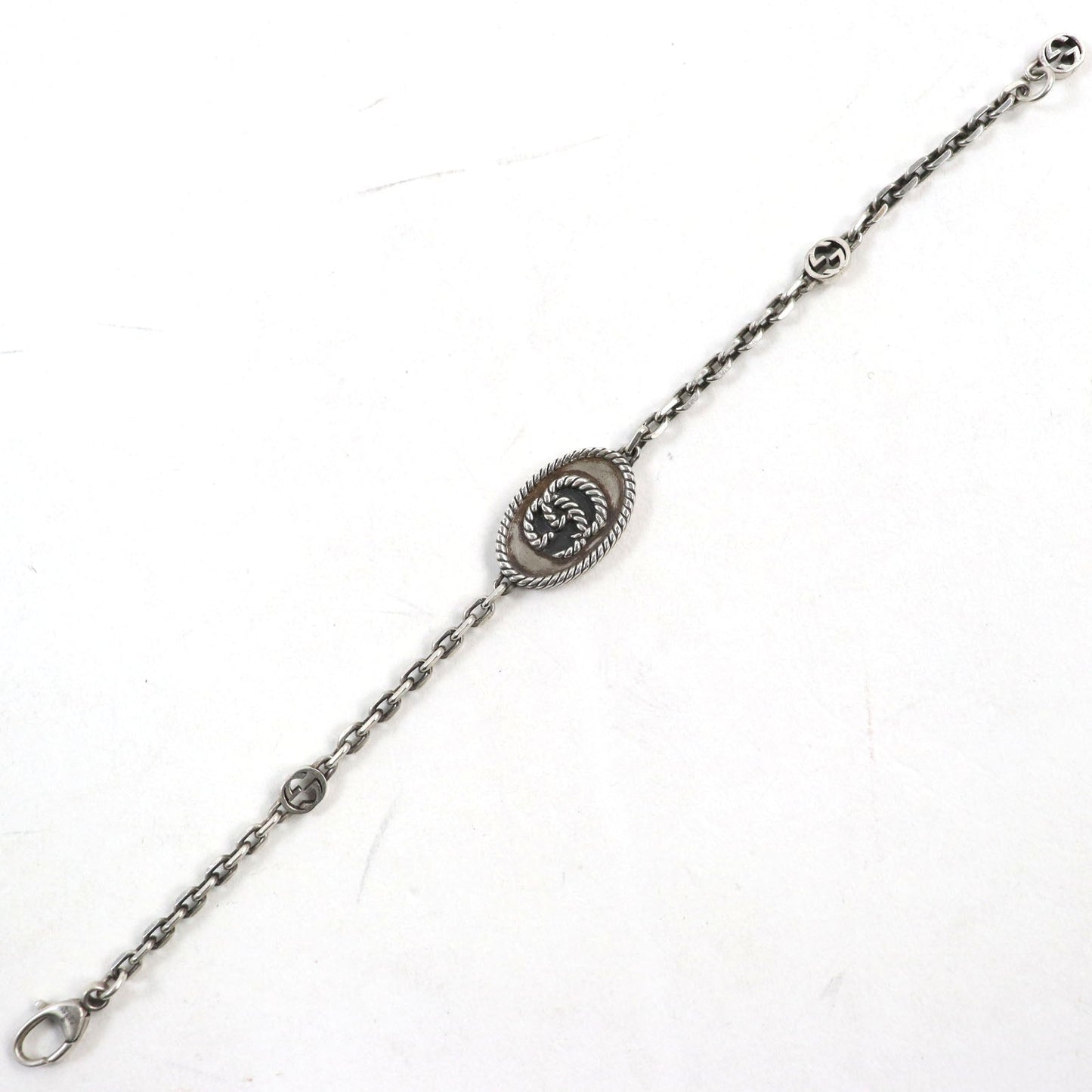 Luxury Gucci Trending 2025 GG Marmont AG925 Silver Bracelet