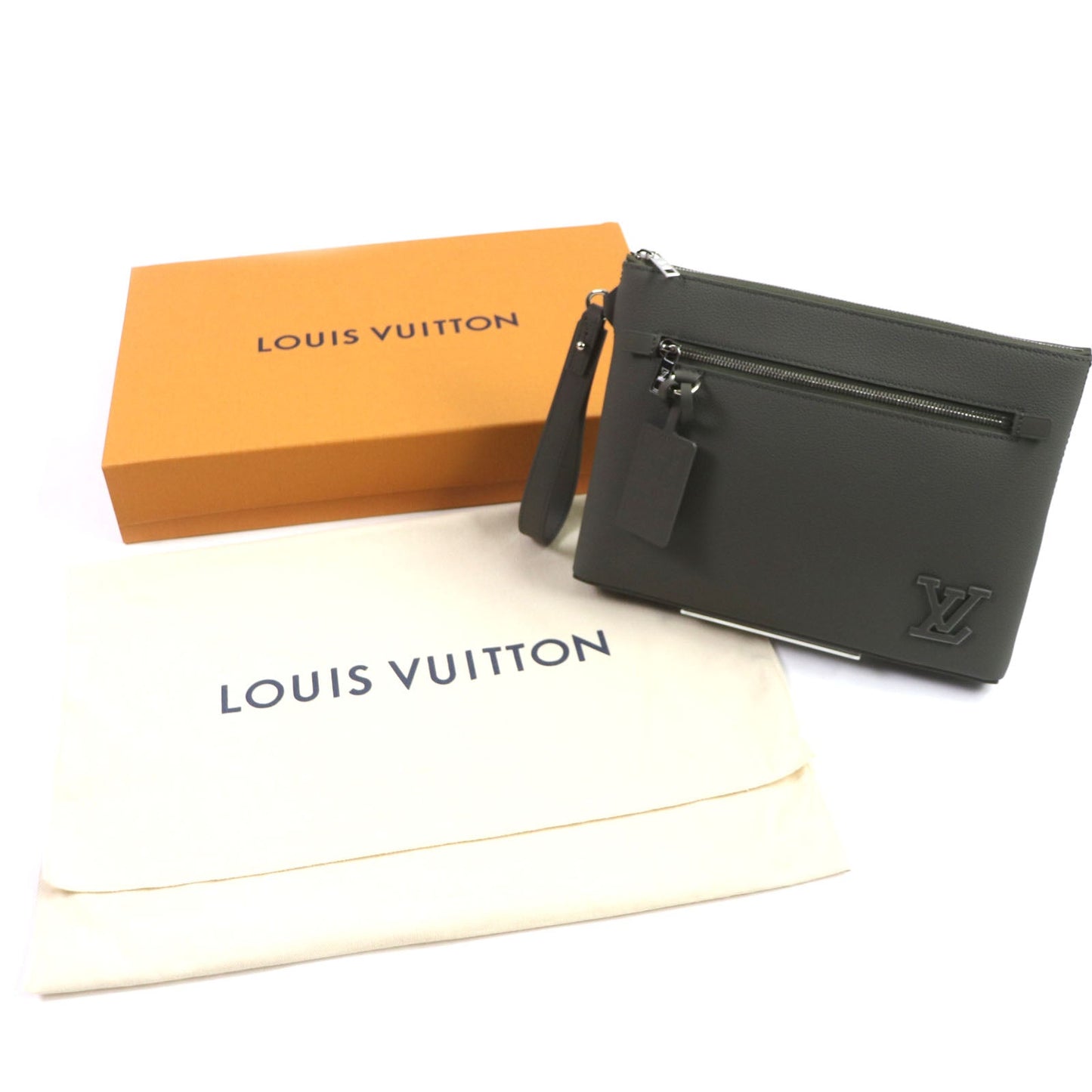 Louis Vuitton Aerogram Takeoff Pouch Clutch