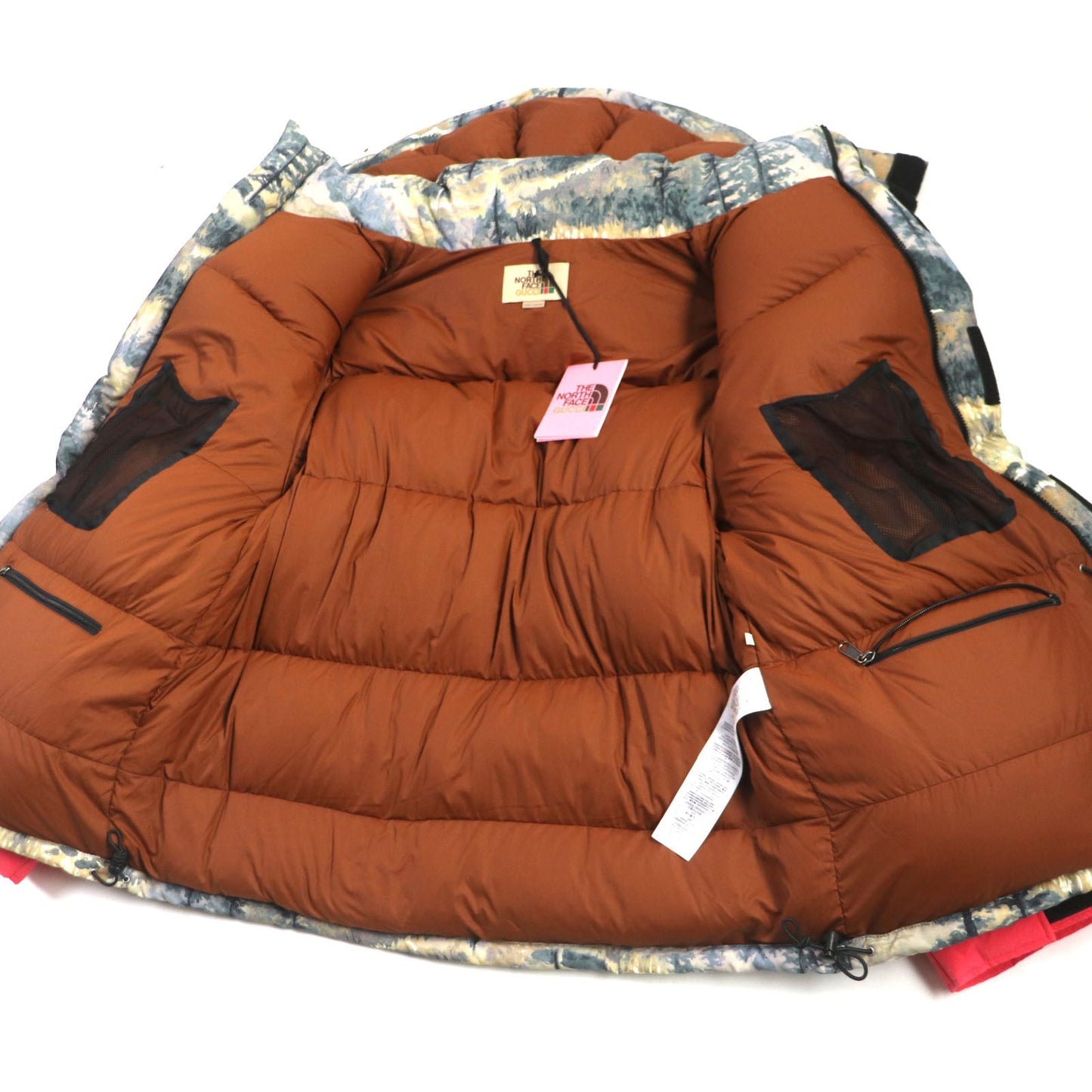 Luxury Gucci Trending 2025 The North Face Nylon Hooded Down Jacket