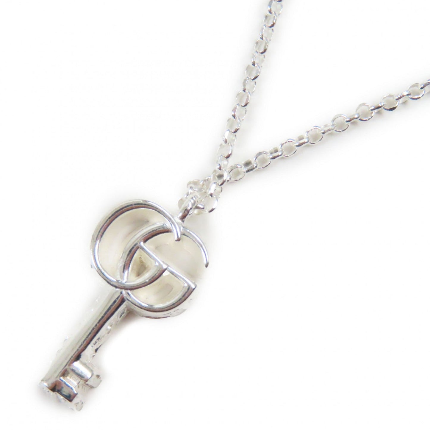 Luxury Gucci Trending 2025 Double G Chain Key Necklace AG925