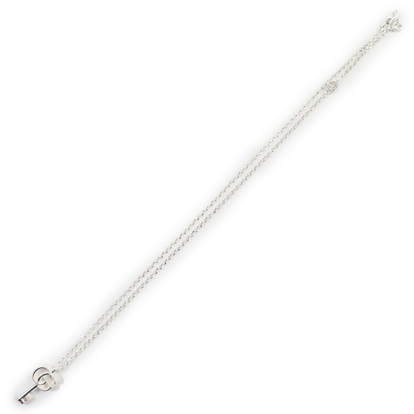 Luxury Gucci Trending 2025 Double G Chain Key Necklace AG925