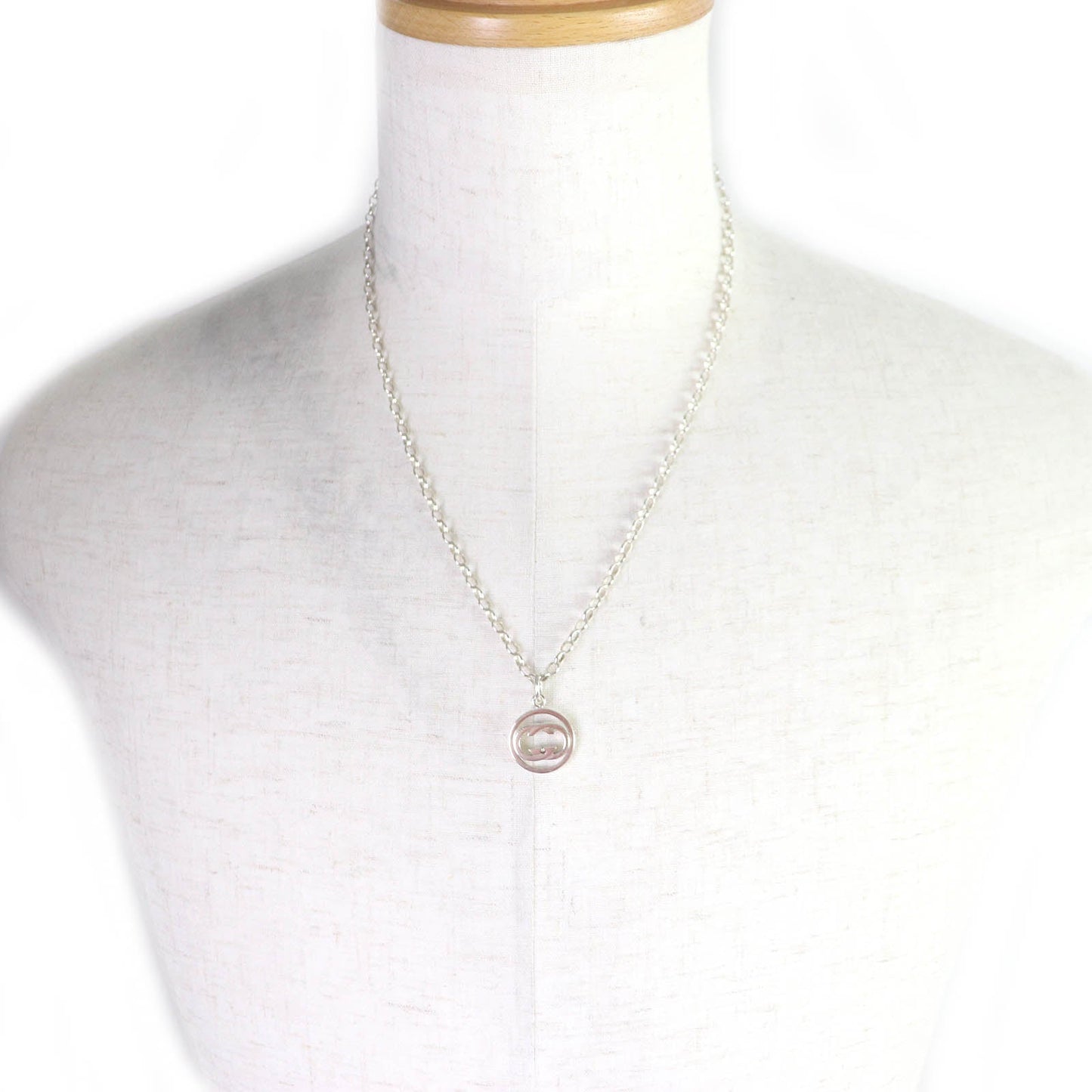 Luxury Gucci Trending 2025 Double G Pendant Necklace AG925 Silver